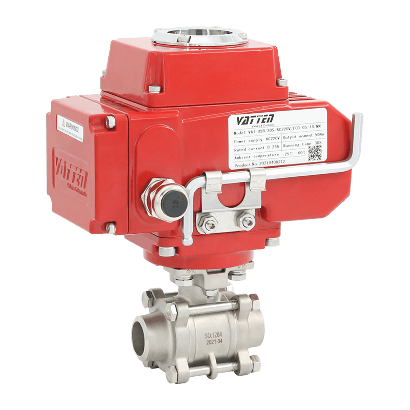 Elektrisk sveisekuleventil