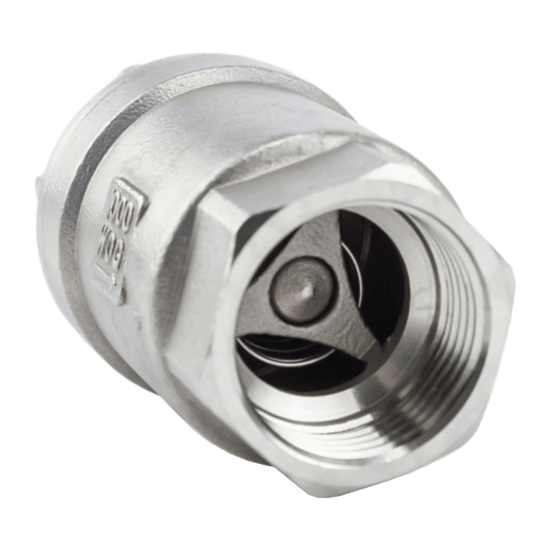 H12W gjenget vertikal tilbakeslagsventil