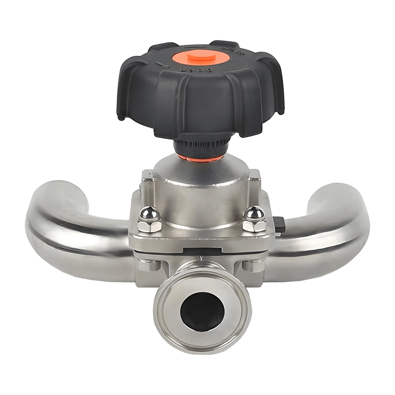 Manuell sanitærmembranventil