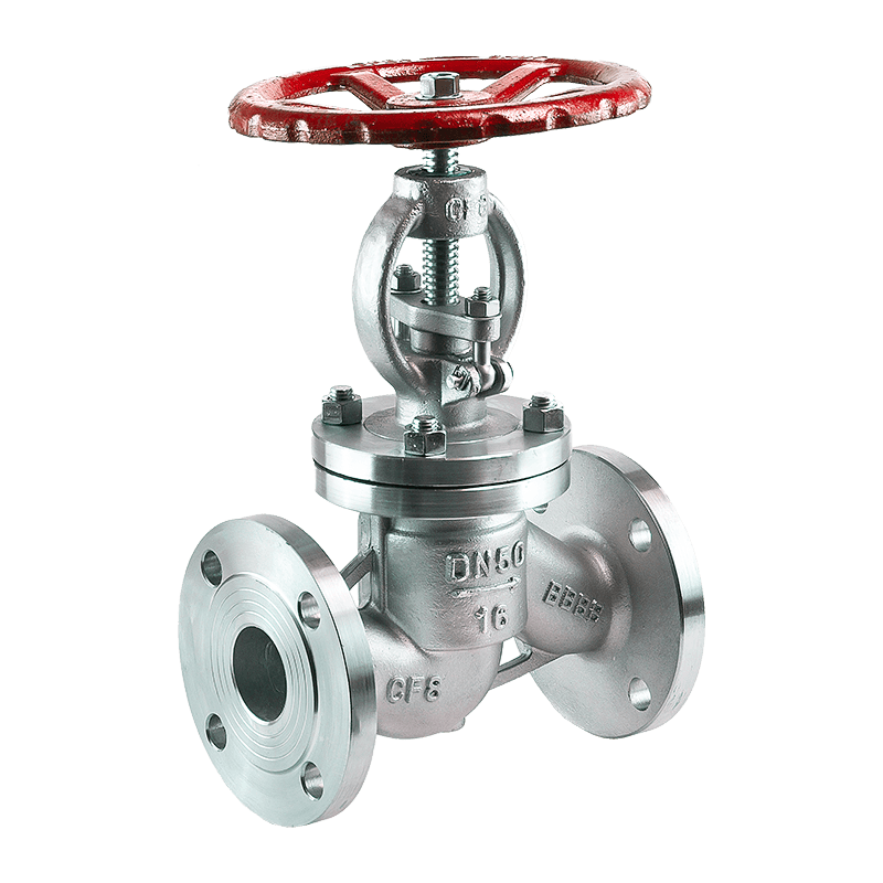 Manuell stengeventil i rustfritt stål