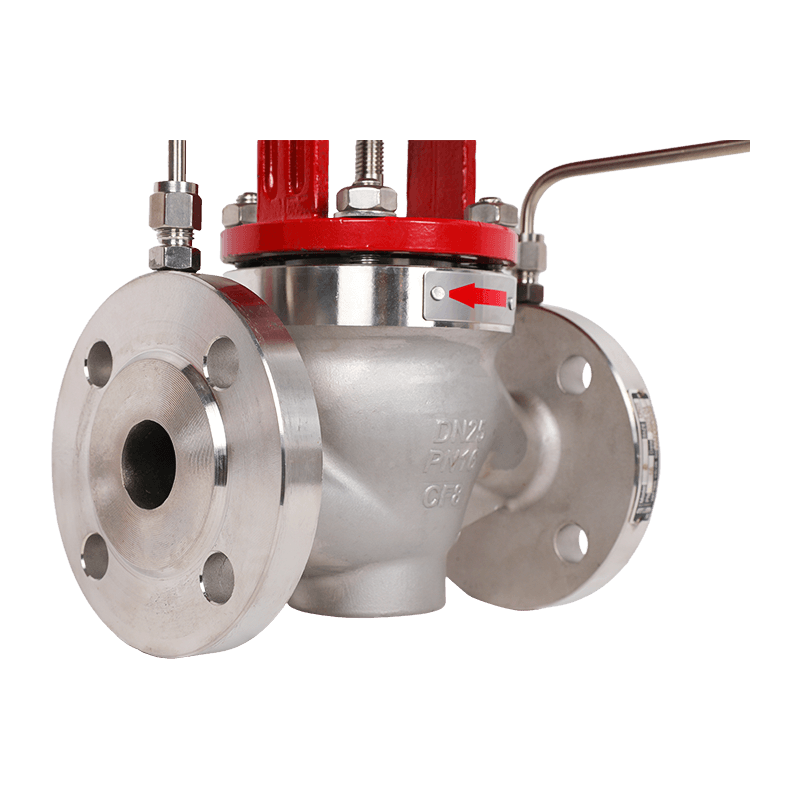 Nitrogen tetteventil