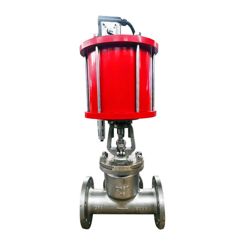 Pneumatisk karbonstål stengeventil