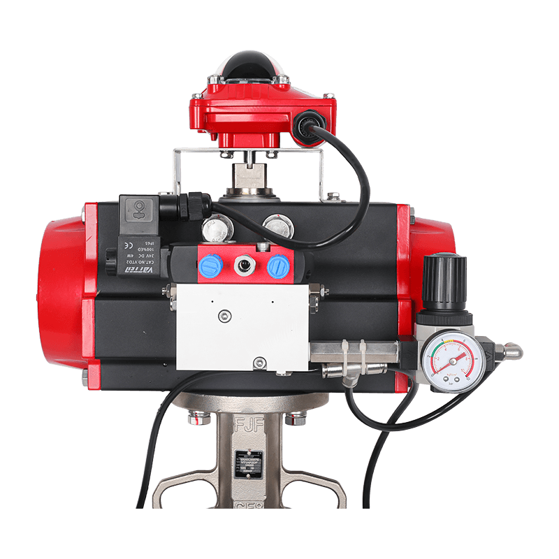 Pneumatisk ekspansjonsspjeldventil