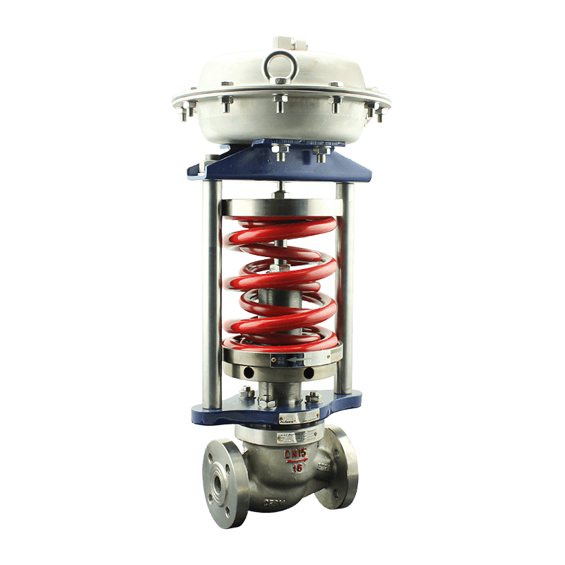 Selvbetjent trykkstrømkontrollventil